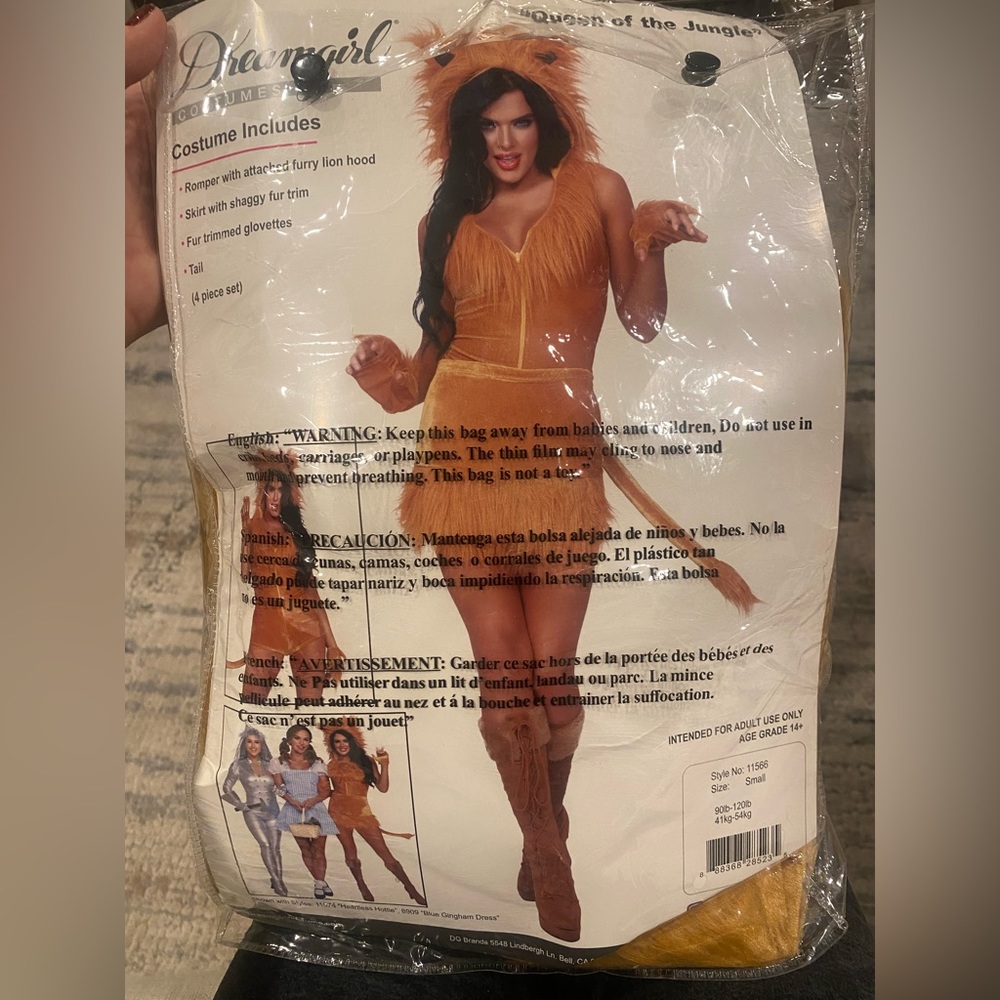 Lion Halloween Costume